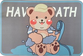 Gyorsan száradó, csúszásgátló, nedvszívó fürdőszobai szőnyeg, nagy méretű 60x40