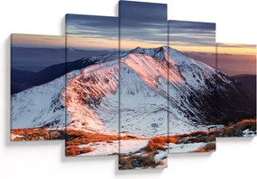 Kép - Téli hegyi panoráma II. (150x105 cm)
