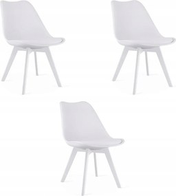 Mark szék fehér lábak fehér x 3