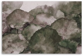 Gario Vászonkép Akvarell lótusz levelek Méret: 100 x 70 cm