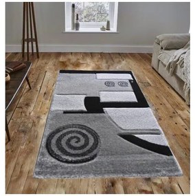 Wilma szürke szőnyeg nyírt 125 x 200 cm