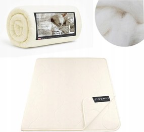 Egész Évben Használható Paplan 160x200 Könnyű Vékony Báránygyapjú Lengyel Prémium Koney