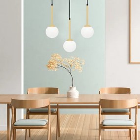 Csillár zsinóron PARMA 3xE14/40W/230V fekete