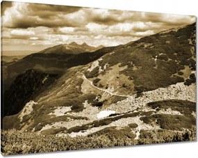 Képek 100x70 Tátra Lengyel hegyek Kilátás