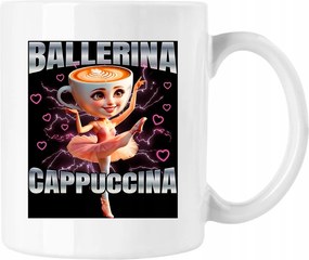 Ballerina Cappuccino bögre brainrot 1 Fehér 330ml