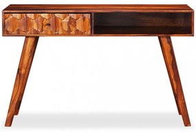 tömör kelet-indiai rózsafa íróasztal 118 x 50 x 76 cm