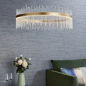 Endon 81908 - ADRIEL LED 58W 230V 3000K állítható arany függeszték