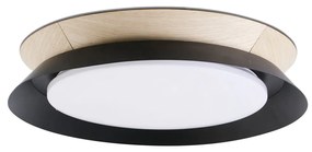 FARO TENDER mennyezeti lámpa, fekete, 3000K melegfehér, beépített LED, 24W, IP20, 20094