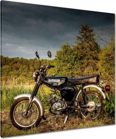 Vászonkép 80x80 Fekete Simson négyes 4