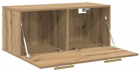 Fali Szekrény kézműves tölgy 80 x 36.5 x 35 cm Faanyag