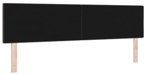 Fejtámla Gombos Kárpitozott Sötétbarna 180 cm