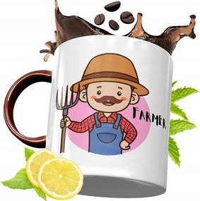 Bordó Bögre Gazdáknak Születésnapi Ajándék fényképes nyomtatással