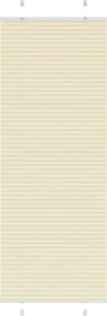 vidaXL pliszírozott redőny krém 80x200 cm szövetszélesség 79,4 cm
