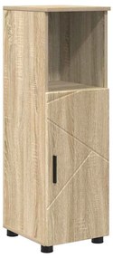 Fürdőszoba bútor szett 4 pcs sonoma tölgy 30 x 35 x 192 cm