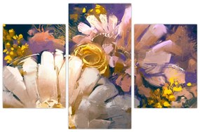 Virágok képe (90x60 cm)