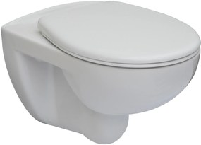 Roca Victoria miska WC wisząca Rimless z deską wolnoopadającą biała A34H394000