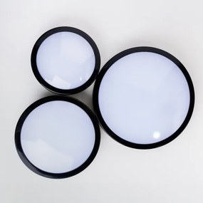 Brilagi - LED Fürdőszobai mennyezeti lámpa PERA LED/24W/230V átm. 28 cm IP65 fekete