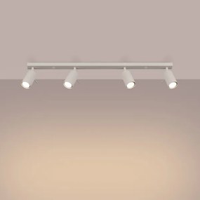 Sollux SL.1498 - Spotlámpa RING 4xGU10/10W/230V krémes