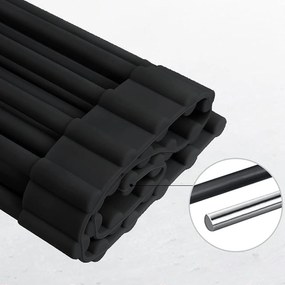 Feltekerhető szárító csöpögtető mosogatóhoz 322108 Black