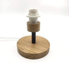 Brilagi - LED Asztali lámpa ANTHONY 1xE14/40W/230V tölgy/barna