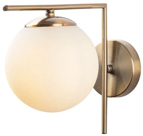 Fehér-aranyszínű fali lámpa ø 15 cm Antique – Opviq lights