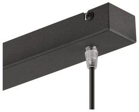 Fekete függőlámpa fém búrával Danielle – LAMKUR