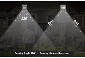 Top Light - LED Napelemes fali reflektor HELEON S LED/5W/3,7V IP65 4000K