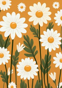 Poszter 70x100cm Napsütötte kert