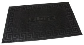 Gumi tisztítószőnyeg Welcome II 45 x 75 x 0,6 cm, fekete