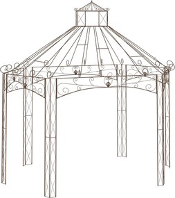 vidaXL antik barna vas kerti pavilon 400 x 258 x 378 cm
