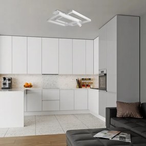 LED mennyezeti lámpatest LED/38W/230V + 1xGU10/30W fehér