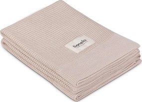 Lionelo - Bambusz babatakaró BAMBOO BLANKET 75x100 cm bézs homok