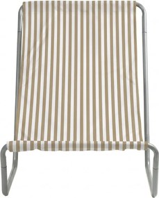 Összecsukható strand nyugágy SAND STRIPES, barna