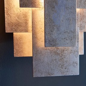 Endon 90451 - Fali lámpa ALZARE 2xG9/3W/230V fehér patinás