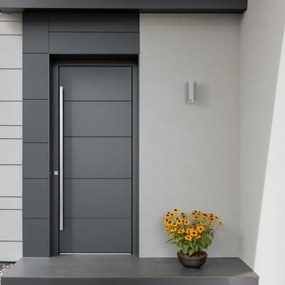 Brilagi - Kültéri fali lámpa MATERA 2xGU10/30W/230V szürke IP54