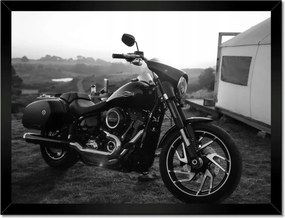 Poszterek keretben 40x30 Harley Davidson Motorkerékpár