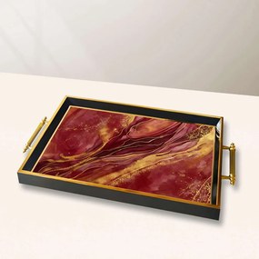 Üveg tálca, 38×24 cm – TPA10021