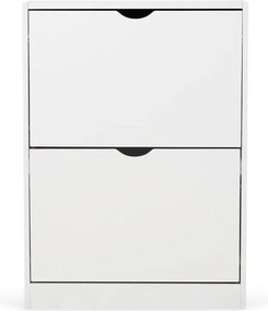 AVENBERG SLIM FLIP 2 Cipőtartó - fehér