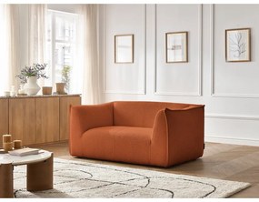 Narancssárga buklé kanapé 170 cm Giorgia – Bobochic Paris