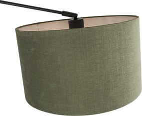 Okos lógólámpa fekete, 35 cm-es zöld árnyékolóval, 2 db Wifi A60 izzóval - Blitz