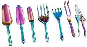 Kerti szerszámkészlet - 7 darabos + alumínium metszőolló