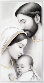 Keretbe festett Szent Család kép 63x33 cm Cikkszám: ES07156803D