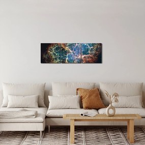 Kép - Rák-köd (órával) (90x30 cm)