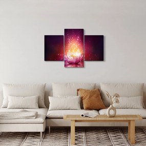Lótuszvirág képe (90x60 cm)