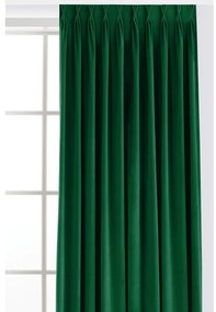 Zöld bársony dimout (részleges sötétítő) függöny 140x250 cm Velto – Filumi