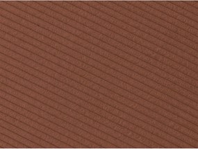 Narancssárga kordbársony kanapé 242 cm Giorgia – Bobochic Paris