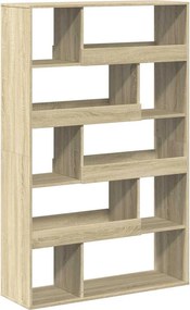 vidaXL sonoma tölgy színű szerelt fa könyvszekrény 100 x 33 x 156,5 cm