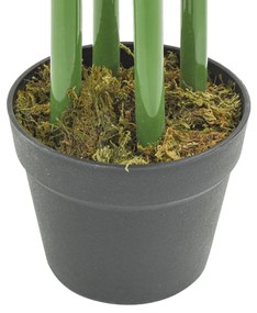 zöld mű bambuszfa 384 levéllel 120 cm