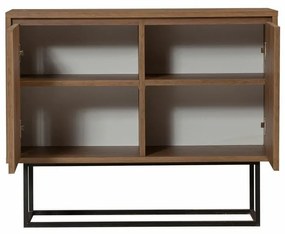 Zuri Walnut and Black szekrény