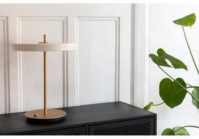 Fehér LED szabályozható asztali lámpa fém búrával (magasság 41,5 cm) Asteria Table – UMAGE